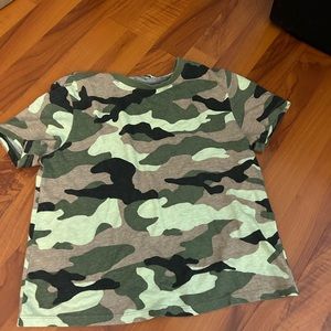 Camo tee